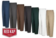 Calça de trabalho Red Kap elástica cintura durável uniforme industrial roupas PT60 , usado comprar usado  Enviando para Brazil
