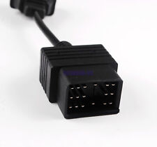 Cabo adaptador conversor OBD2 para scanner de diagnóstico TOYOTA 17 pinos OBD1 a 16 pinos comprar usado  Enviando para Brazil