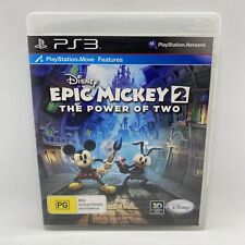 Disney Epic Mickey 2 The Power Of Two PS3 PlayStation 3 com frete grátis manual comprar usado  Enviando para Brazil
