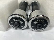 5lb weider dumbbells for sale  Oaklyn