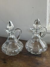 Vintage clear glass for sale  Narberth