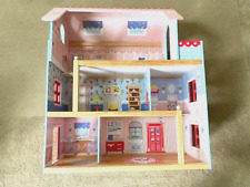 LARGE KidKraft Chelsea Wood Cottage Dollhouse (# 65054) - Incomplete - READ!!!, used for sale  Shipping to South Africa