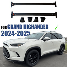 🔥 Roof Rail Rack Cross Bars Crossbar Fit for Grand Highlander 2024 2025 2PCS 🔥 for sale  Shipping to South Africa