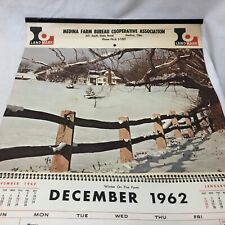 Vintage 1962 calendar for sale  North Ridgeville