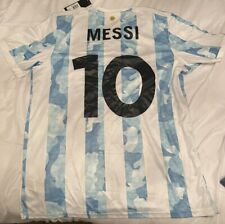 Usado, Adidas Argentina Home Shirt Copa América Final 2021 Conjunto Completo Camisa Messi 10 Novo com etiquetas comprar usado  Enviando para Brazil