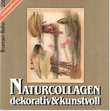 Bastelbücher naturcollagen pa gebraucht kaufen  Berlin