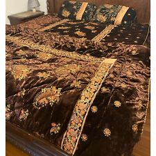 Velvet embroidery bed for sale  Glen Oaks