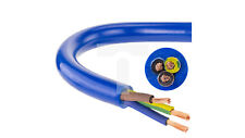 Używany, Elastyczny kabel sterujący PUR H07BQ-F 3x1,5 niebieski kabel elektryczny /100m/ /T2DE na sprzedaż  PL
