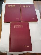 Werner Spalteholz - Atlas a mano de anatomía humana, volúmenes I II III segunda mano  Embacar hacia Argentina