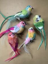Feather bird decorations for sale  BRIDPORT