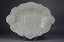 Usado, Antiguo plato de crema en relieve Wedgwood del siglo XIX con uvas segunda mano  Embacar hacia Argentina