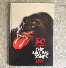 Usado, The Rolling Stones 50 y libro de tapa dura 2013 gira *SEPARACIÓN DE PÁGINAS* segunda mano  Embacar hacia Argentina