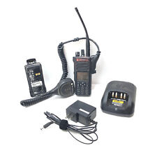 Motorola XPR-7550e UHF habilitado 2 vias microfone de rádio portátil, bateria, carregador comprar usado  Enviando para Brazil
