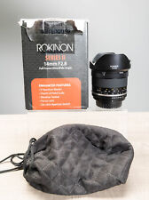 Lente de enfoque y exposición manual Rokinon 14 mm 2,8 MF serie II para Canon EF segunda mano  Embacar hacia Argentina