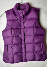 Eddie Baur Women L Premium Quality Goose Down Minium 75% Down Purple Vest myynnissä  Leverans till Finland