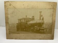 Usado, Antigua locomotora de Rhode Island #71 tren máquina de vapor tripulación ferrocarril foto RR segunda mano  Embacar hacia Mexico