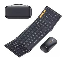 Combo de ratón de teclado plegable, XKM01 teclado portátil de viaje y ratón NUEVO OB segunda mano  Embacar hacia Mexico