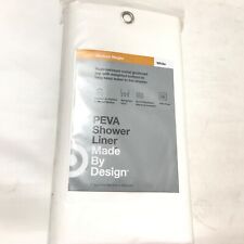 Novo forro de cortina de chuveiro transparente antibacteriano PEVA 71x71 alvo repelente de água comprar usado  Enviando para Brazil