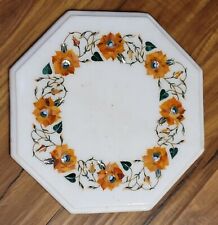 White marble inlay for sale  Congress
