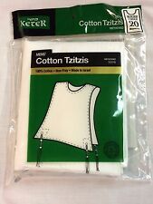 Men cotton tzitzis for sale  Passaic