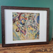 Vintage Wassily Kandinsky Fugue 1914 Framed Art Print, used for sale  Shipping to South Africa