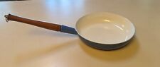 RARE Blue Descoware Vintage Enamel Cast Iron 9 1/2" Skillet 23-B24 N for sale  Shipping to South Africa