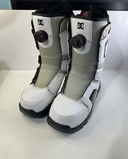 White Mens DC Scout 2015 Model #ADY0100008 Size 10 Snowboarding Boots for sale  Shipping to South Africa