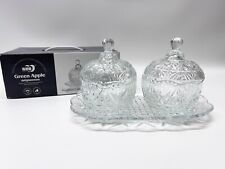 3pc glass sweet for sale  BEDFORD