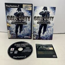 Call of Duty: World at War -- Final Fronts (Sony PlayStation 2, 2008) comprar usado  Enviando para Brazil