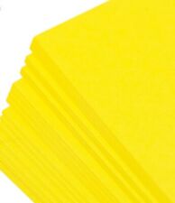 PAPEL AMARELO BRILHANTE A4 80GSM 20 FOLHAS ARTESANATO CRIANÇAS podem DOBRAR ou CORTAR para A5, usado comprar usado  Enviando para Brazil