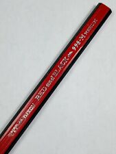 DIXON Red Black 998 M Medium USA Vintage Unsharpened Carpenters Pencil for sale  Shipping to South Africa