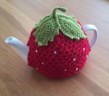 Hand knitted strawberry d'occasion  Expédié en Belgium