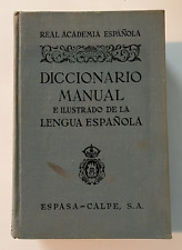 De colección Diccionario Manual e Ilustrado De La Lengua Española. Real Academia, usado segunda mano  Embacar hacia Argentina