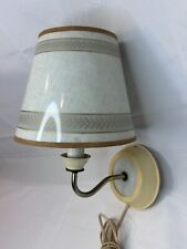 Lámpara colgante de pared vintage de mediados de siglo de metal con sombra diseño de hoja de oro MCM segunda mano  Embacar hacia Argentina