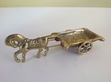 Small brass horse for sale  UK