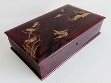 Japanese lacquered box for sale  WISBECH