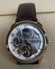 STUHLING ORIGINAL automatic 22 jewel men's Skeleton watch for sale  Shipping to South Africa