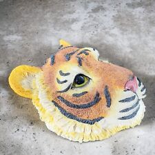 Large Realistic Tiger Busy Head Wall Handing Decor Textured Wall Decor 7 Inches for sale  Shipping to South Africa
