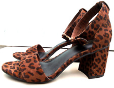 Strappy heeled leopard for sale  DONCASTER