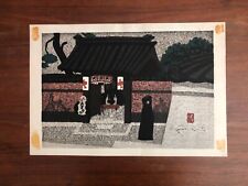 Japanese woodblock print for sale  San Mateo