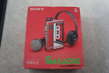 BOXED SONY ANK-L2 CARAOKE CASSETTE PLAYER WALKMAN, used for sale  Shipping to South Africa