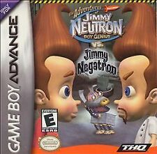 Adventures of Jimmy Neutron Boy Genius vs. Jimmy Negatron- Game Boy Advance Game, usado comprar usado  Enviando para Brazil