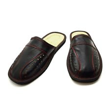Mens leather slippers for sale  SLOUGH
