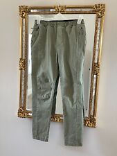  ARNE CLO Relaxed Cargo Trousers Khaki Elasticated Jogger Style Size Small for sale  SOLIHULL