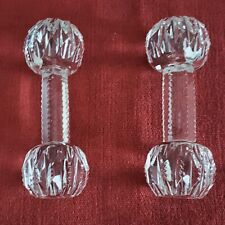 Pair crystal glass for sale  WATERLOOVILLE