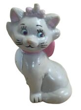 Estatueta gatinho gato Disney Aristocats Marie arco branco 2" topo de bolo brinquedo de festa comprar usado  Enviando para Brazil
