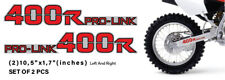 400R Pro-link Swingarm Decals Stickers Graphics Fits:  Honda XR400r dirtbike 400, used for sale  Shipping to South Africa