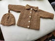 Hand knitted baby for sale  LEEDS