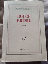 Livre rouge bresil d'occasion  Montivilliers