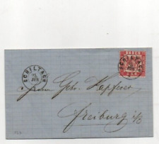 1870 baden briefcouvert gebraucht kaufen  Homburg